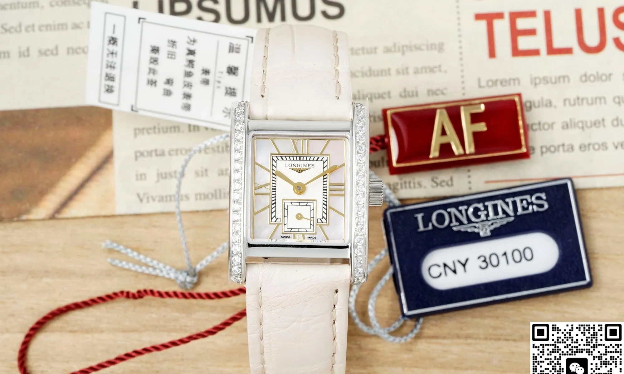 AF Factory Longines Elegant L5.200.0.99.2 1:1 Best Edition Replica Watch